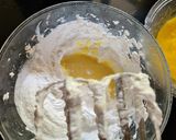 A picture of step 3 of Mango Bread pudding.
