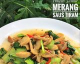 Foto langkah ke 5 dari resep Pokcoy Jamur Merang Saus Tiram.