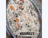 A picture of step 5 of Quick and easy fried rice.