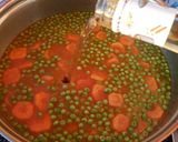 A picture of step 13 of Meatballs with Peas and Carrots in a Pressure Cooker.