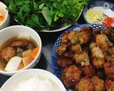 A picture of step 4 of Homemade Hanoi-Style Grilled Pork with Vermicelli.