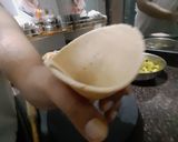 A picture of step 6 of Aloo matar samosa.