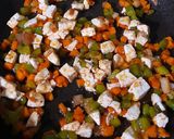 A picture of step 6 of Veg Burritos.