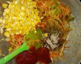 Chappati grill sandwiches recipe step 2 photo