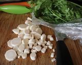 Rókagomba leves húsgombóccal recept fázis 1 fotója