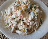 Foto del paso 7 de la receta: Ensalada de pollo con vegetales