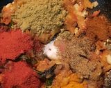 A picture of step 5 of Chicken curry.