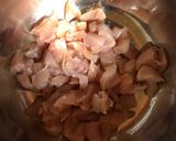 Gombás baconos tejszínes csirkemell spagettivel recept fázis 1 fotója