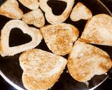 A picture of step 2 of Sweets Toast.
