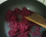A picture of step 2 of Beetroot Burfi.