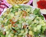Hình bước làm 3 của món Salad rau củ quả
