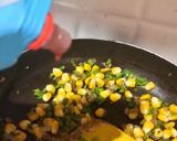 A picture of step 2 of Spicy corn slices.