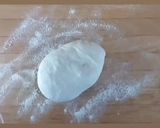 Foto del passaggio 2 della ricetta Panini in padella tipo naan con ricotta fresca e erbe selvatiche 🌷