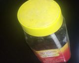A picture of step 1 of Kaju Chikki.