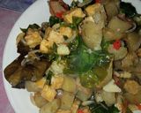 Foto langkah ke 4 dari resep Oseng terong tempe.