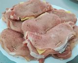 Foto del paso 4 de la receta: Libritos de lomo rellenos de jamón y queso