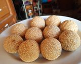 Foto langkah ke 5 dari resep Onde-Onde Coklat Lumer.