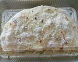 A picture of step 5 of Lasagne di pane caraseau e pesto di basilico.