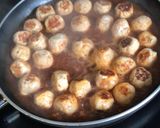 A picture of step 5 of Korean Sticky BBQ Chicken Meatballs.