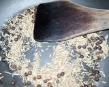 A picture of step 4 of Sajri Pulao.