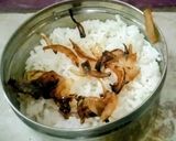 A picture of step 3 of Airfryer Tiffin Box Fish Biryani.