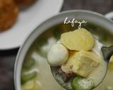 Foto langkah ke 9 dari resep Resep Sayur Lodeh Telur Puyuh Gambas Tahu Gurih 🍵.