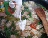 Foto langkah ke 4 dari resep Lodeh Labu Siam Kacang Panjang Tempe.