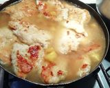 Foto del paso 5 de la receta: Pollo con piña en salsa!! 😍🐔🍍😋