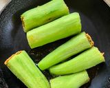 A picture of step 7 of Chichenge Fry or Snake Gourd Stuffed Fry.