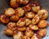 A picture of step 5 of Khatta Meetha Masala Appe Fry Chaat!!!!.