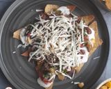 A picture of step 3 of Loaded nachos - QUICK & VIBRANT STARTER.