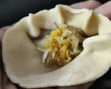 A picture of step 8 of Fried Modak.