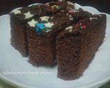 Foto langkah ke 6 dari resep CHOCOLATE STEAM CAKE with ganace.