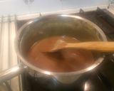 A picture of step 2 of Wendy's chocolate marshmallow fudge.