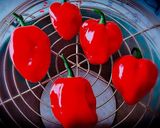 Foto del paso 1 de la receta: Salsa de habanero rojo con mango y cítricos 🔥🔥🔥🆘