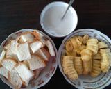 Foto langkah ke 1 dari resep Carang Gesing Pisang & Roti Tawar.