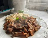 Foto del paso 9 de la receta: Entrante de setas con ajos, aove y sal