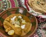 A picture of step 9 of Butter Chicken.