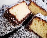Pas rețetă Prăjitură Lamington sau tăvălită 8 fotografie