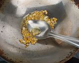 A picture of step 2 of Andra style Banana Patoli.