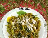 A picture of step 5 of Broccoli Poriyal.