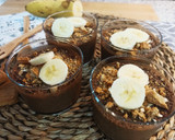 Foto del paso 3 de la receta: "Natillas" vegetarianas de chía, bebida de arroz y cacao 🥣🍫