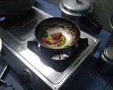 A picture of step 9 of Charu and Onion Egg masala.