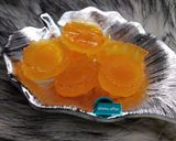 A picture of step 1 of Orange candy.