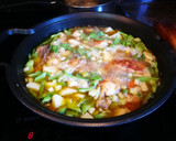 Foto del paso 9 de la receta: Pollo guisado con judías verdes a la aroma de tomillo limonero