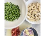 Foto langkah ke 1 dari resep Tumis Tempe Kacang Panjang.