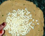 A picture of step 4 of Multigrain flour cheese paratha.