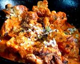 A picture of step 1 of Chicken Sukka.