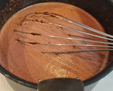 Foto del paso 3 de la receta: Torta de hojaldre con crema pastelera de chocolate y almendras
