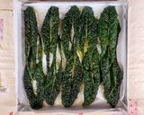 A picture of step 3 of Fegatelli, Zolfini Beans, and Tuscan Kale.
